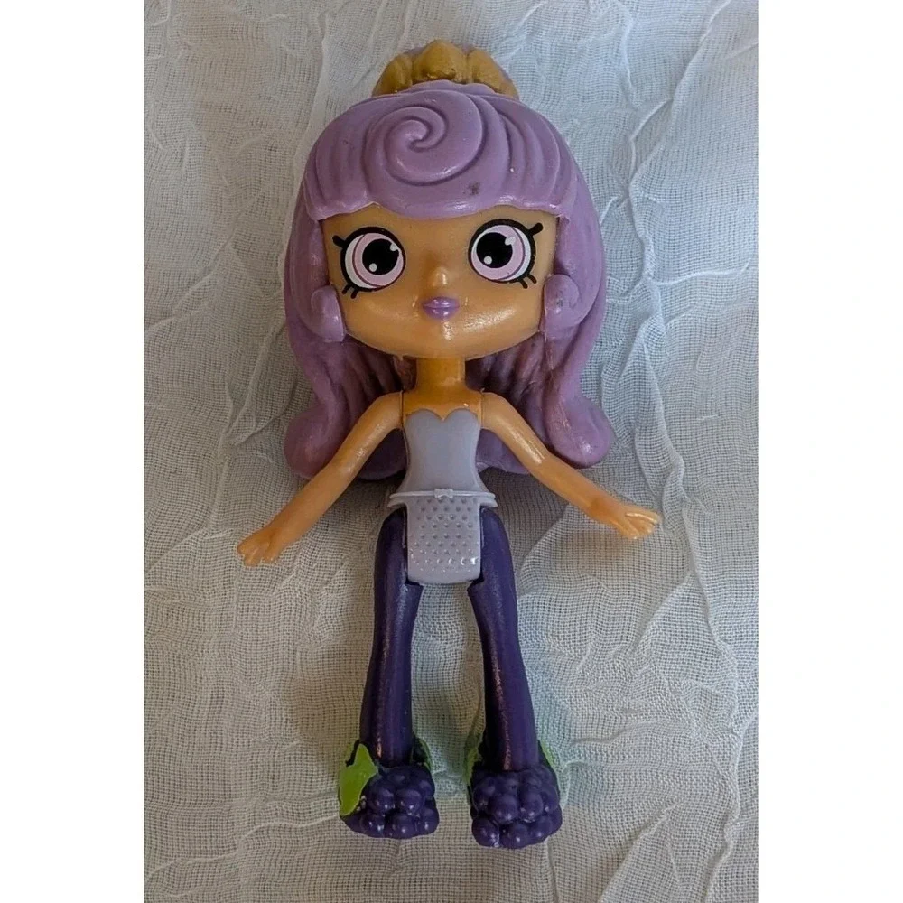 5 Shopkins Lil Shoppies Happy Places Mermaid Frusha Salad Sara Sushi Wingona Lot